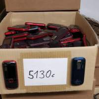 Téléphone portable Nokia 5130 XpressMusic rouge (GSM, Bluetooth, appareil photo avec 2 MP, Nokia Music Store, radio FM stéréo)