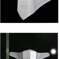 Masque respiratoire KN95 Comfort (avec pince-nez, sans valve)