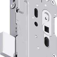 Main lock case Multisafe 855 R PZ/45/92/10mm silver
