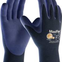 Gloves MaxiFlex Elite 34-274, size 7 blue, 12 pairs
