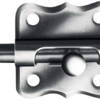 Grendel bolt mounting plate length 35mm width 35mm, 20 pieces
