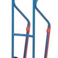 Stacking truck H.1300mm shovel size L250xW320mm with runners steel tube load capacity 300kg