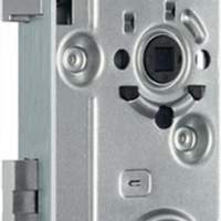 Room door mortise lock according to DIN 18251-1 class 1 BB DIN right mandrel 55mm distance 72mm