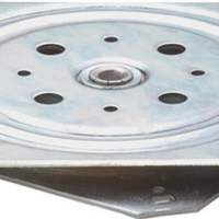 Pressure ball bearing plate 95x70mm height 19.5mm galvanized steel load capacity 280kg