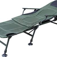 CarpOn balıkçı sandalyesi şezlong 270013 90°'den 175°'ye kadar ayarlanabilir sırtlık
